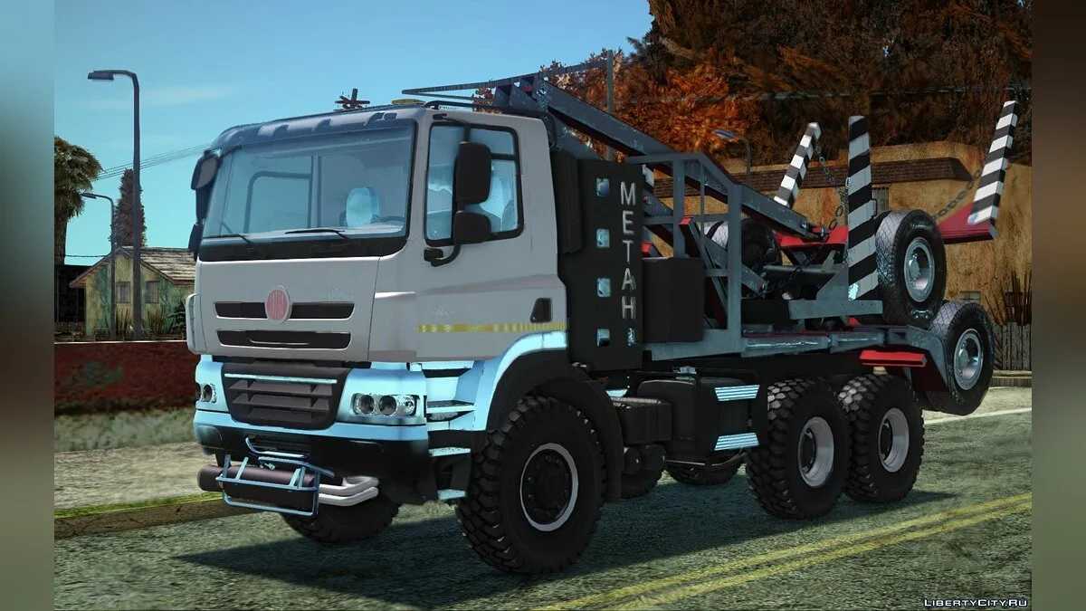 Tatra Phoenix Лесовоз Роспуск / GTA San Andreas