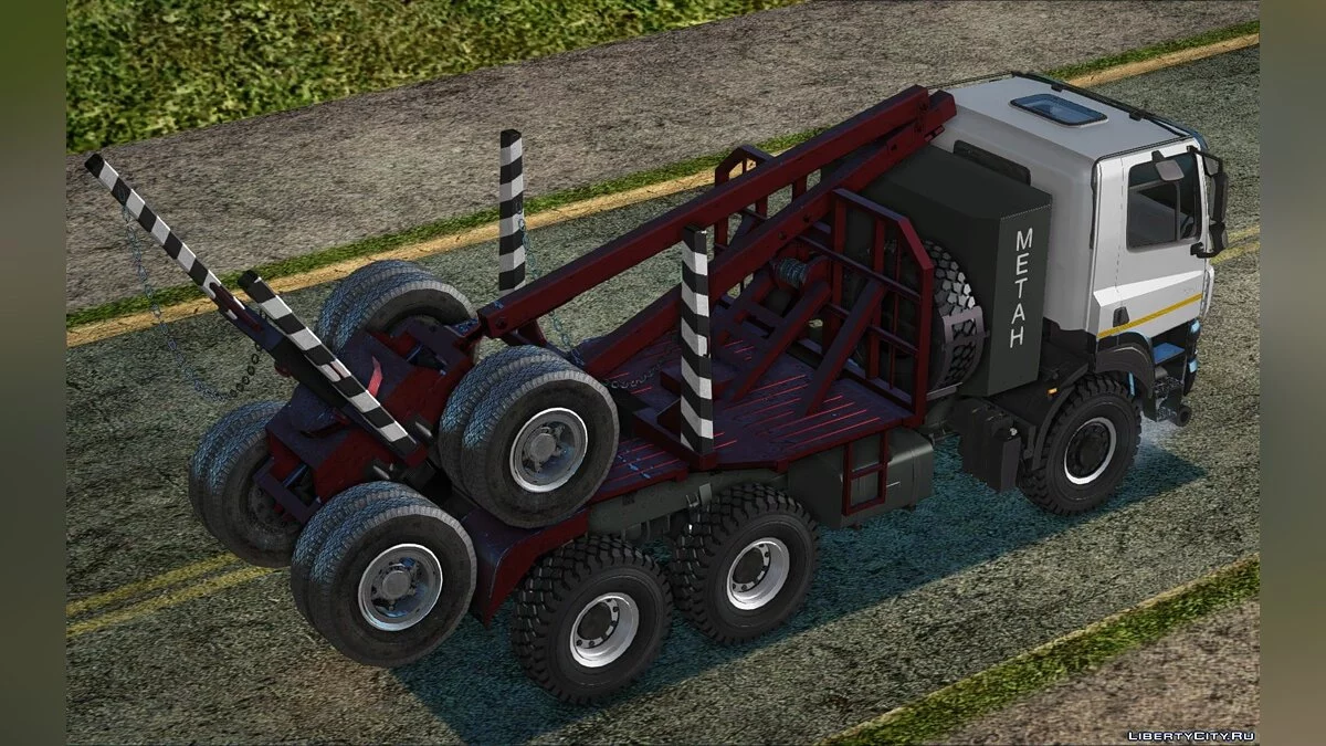 Tatra Phoenix Лесовоз Роспуск / GTA San Andreas