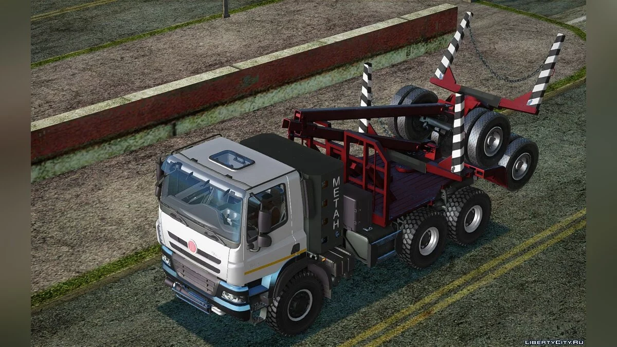 Tatra Phoenix Лесовоз Роспуск / GTA San Andreas