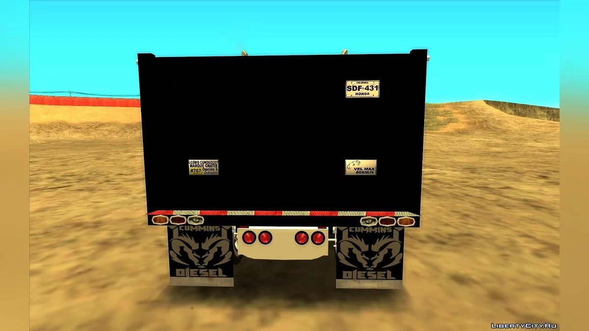 Kaz 608 Con Volco / GTA San Andreas