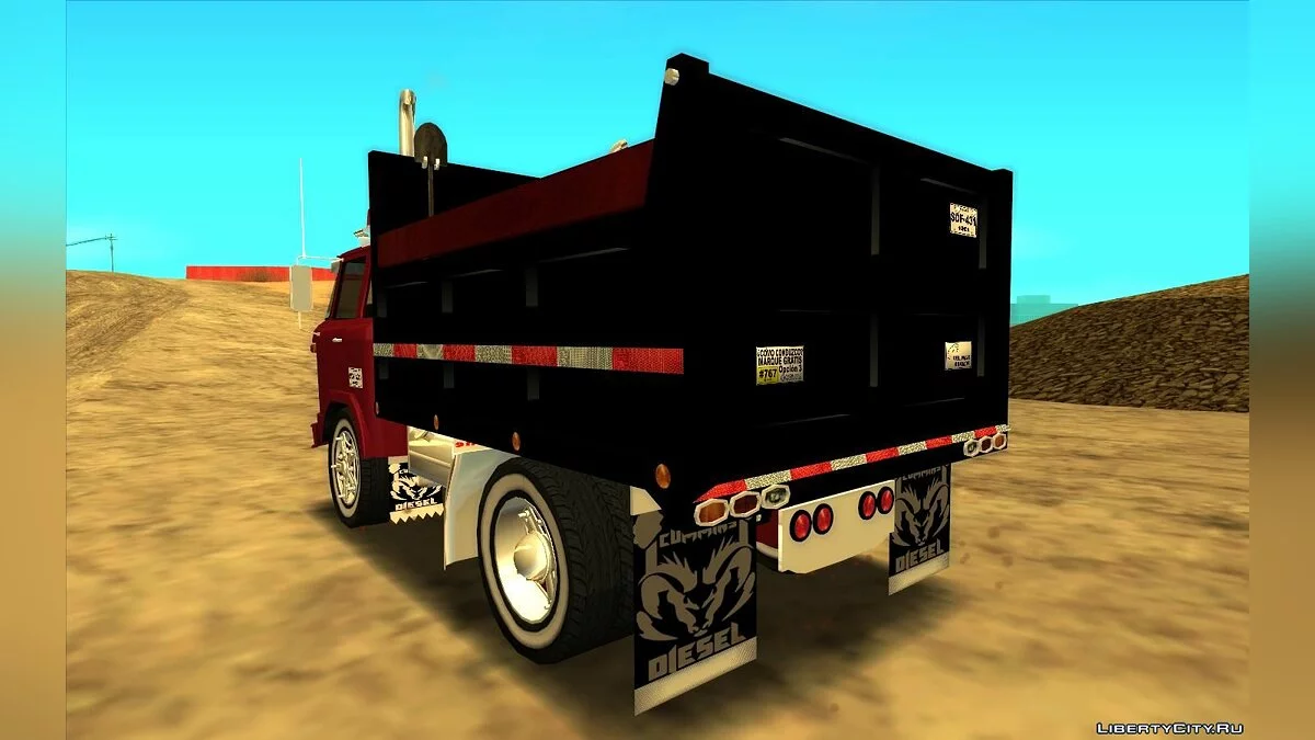 Kaz 608 Con Volco / GTA San Andreas