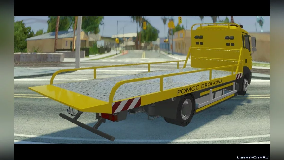 MAN TGL - Дорожная служба  / GTA San Andreas