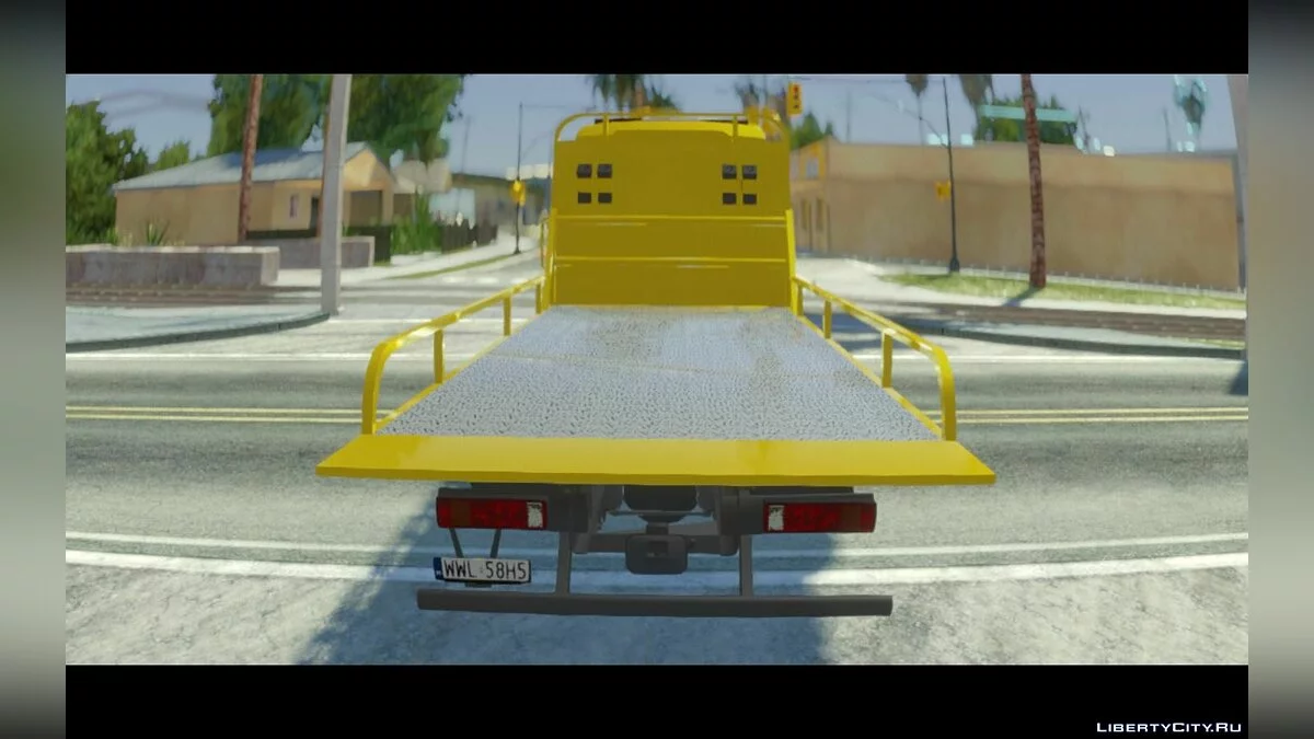 MAN TGL - Дорожная служба  / GTA San Andreas