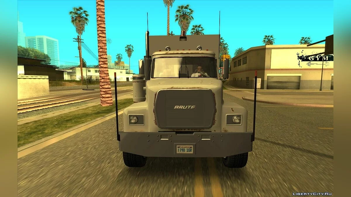 GTA 5 Brute Tipper Trash / GTA San Andreas