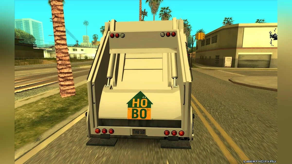 GTA 5 Brute Tipper Trash / GTA San Andreas