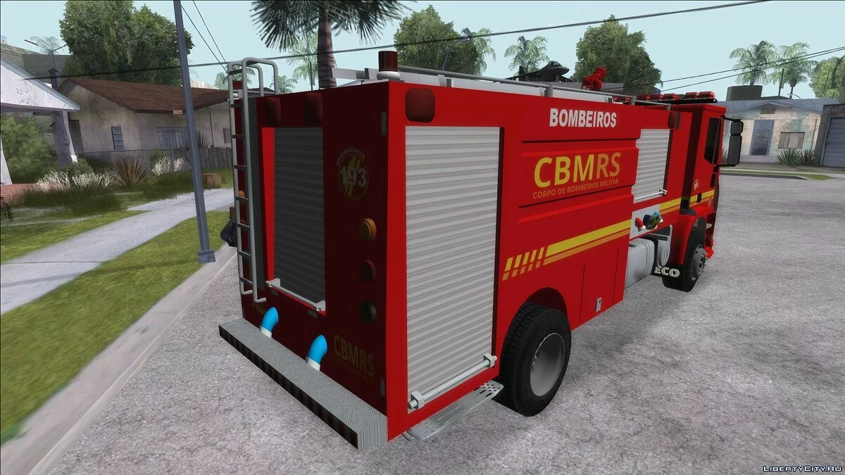 Iveco Trakker Firetruck / GTA San Andreas