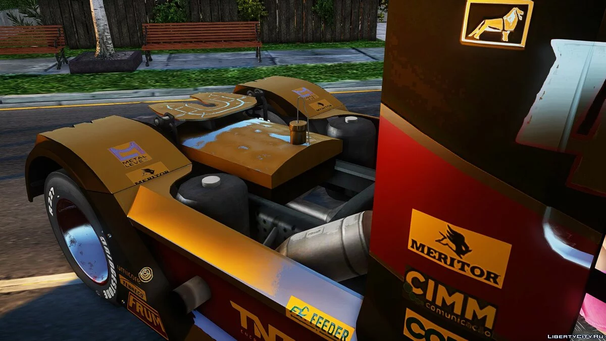 Man TGX Formula Truck / GTA San Andreas