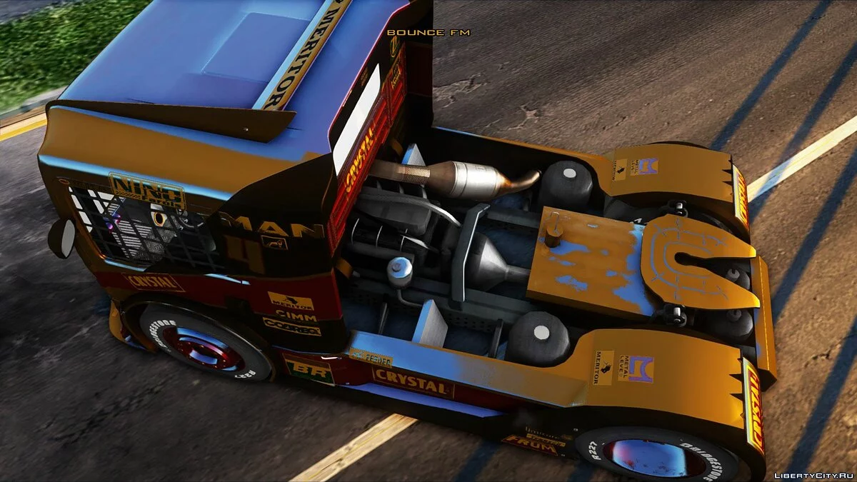 Man TGX Formula Truck / GTA San Andreas