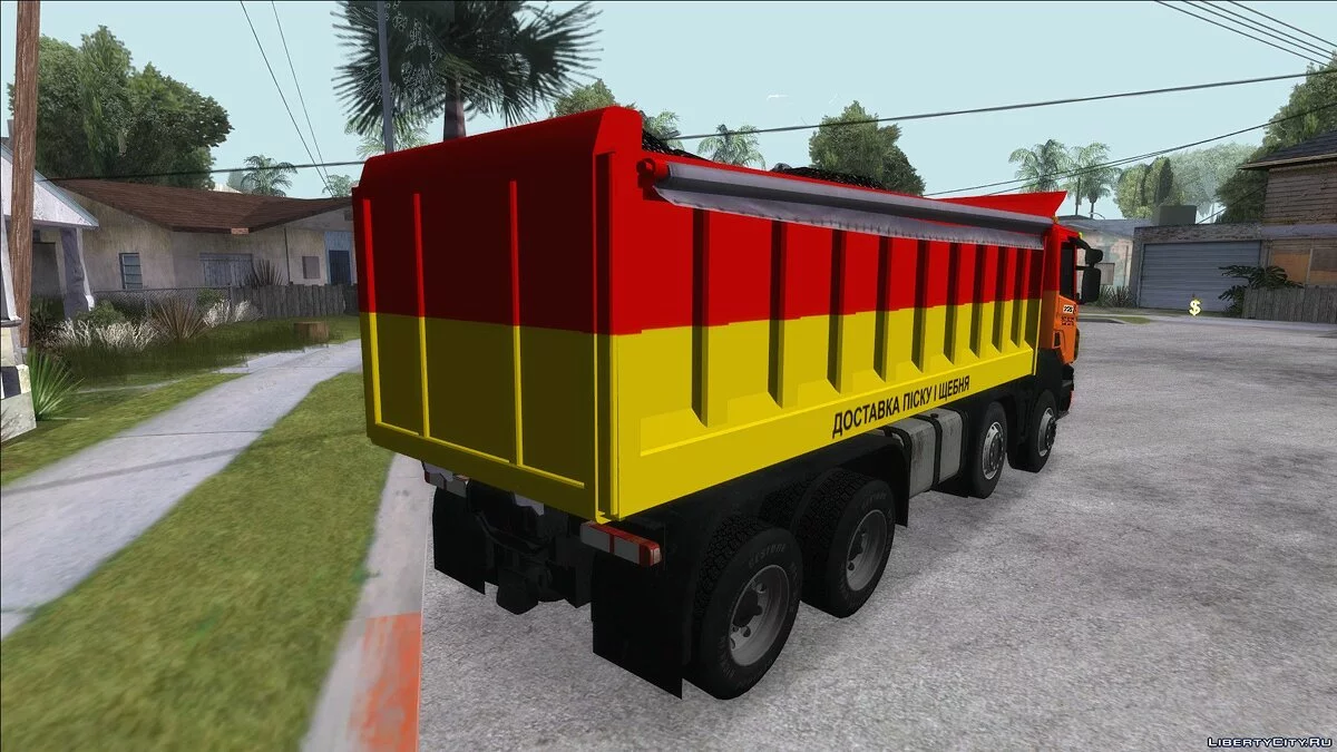 Scania самосвал \"Експрес-Т\" / GTA San Andreas