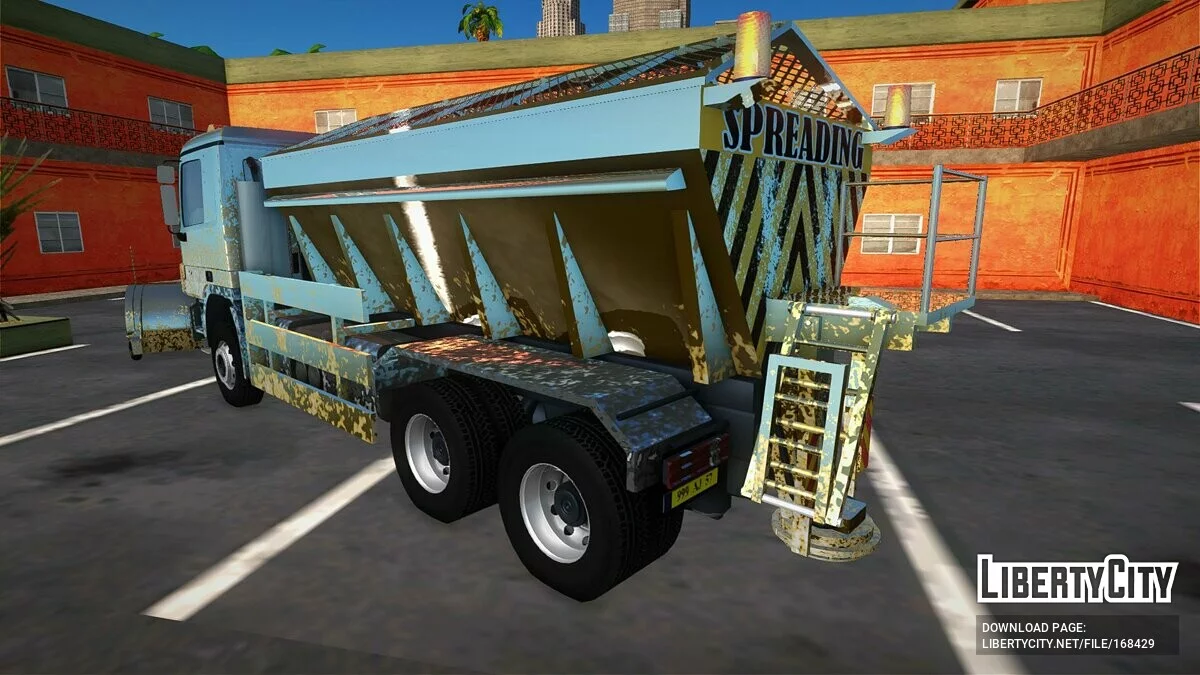 Mack Anthem & Mercedes Benz Actros Snow Blower / GTA San Andreas