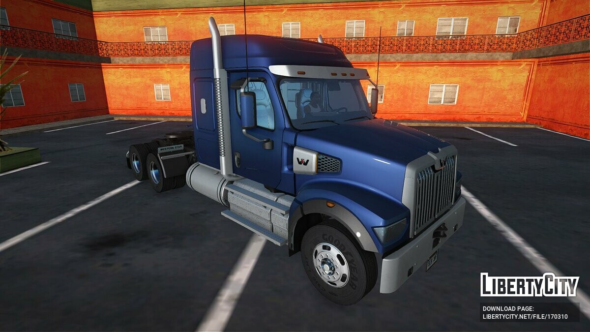 Скачать Western Star 49x 2020 V2.0 для GTA San Andreas