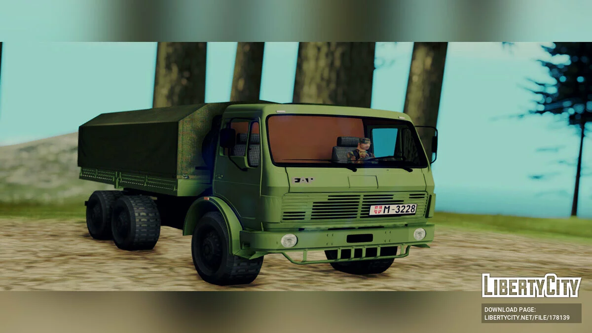 FAP 2026 (Serbian Military Truck) / GTA San Andreas