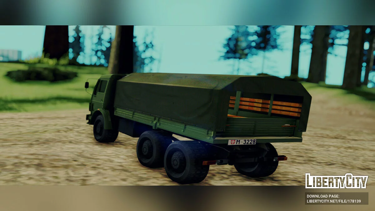 FAP 2026 (Serbian Military Truck) / GTA San Andreas
