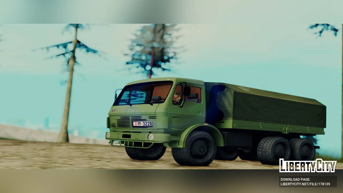 FAP 2026 (Serbian Military Truck) / GTA San Andreas