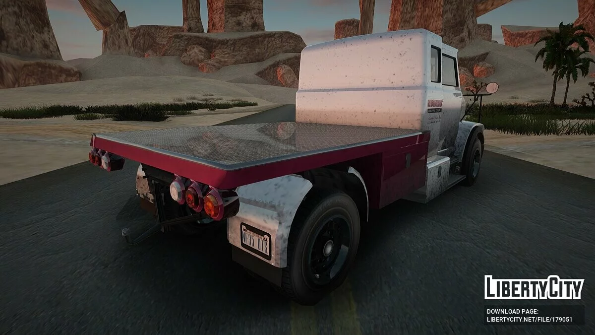 Brute Utility Truck из GTA 5 / GTA San Andreas