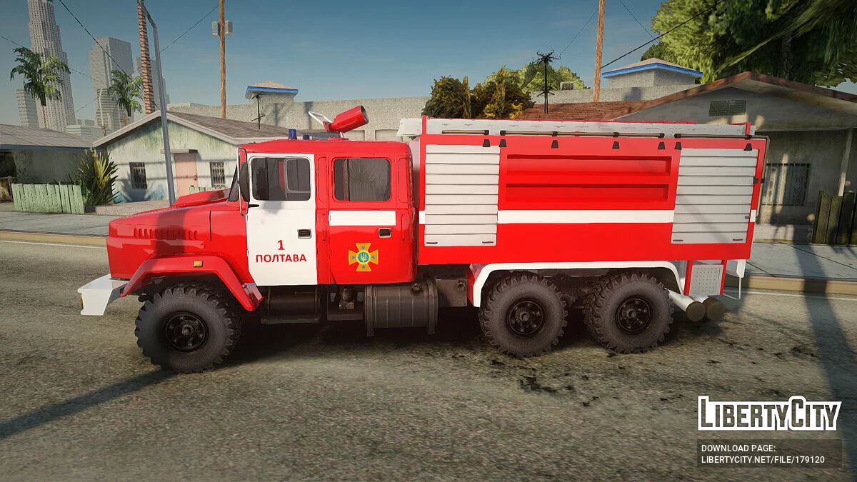 Пожарный автомобиль / GTA San Andreas