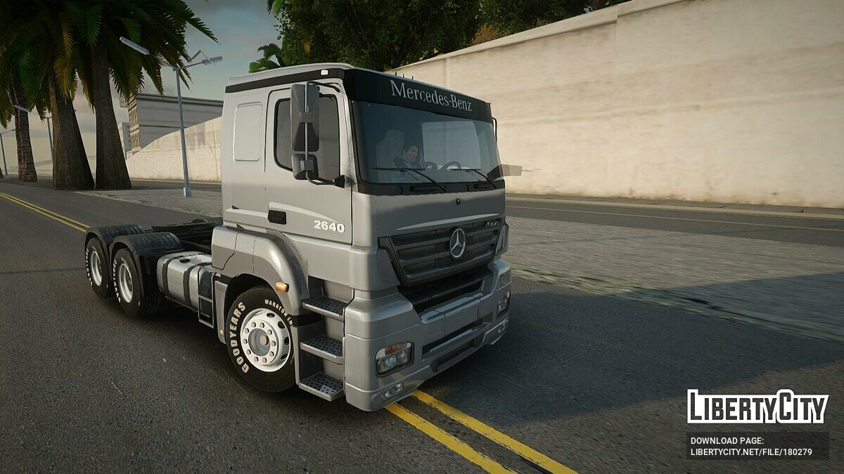 Скачать Mercedes-Benz Axor ETS2 для GTA San Andreas