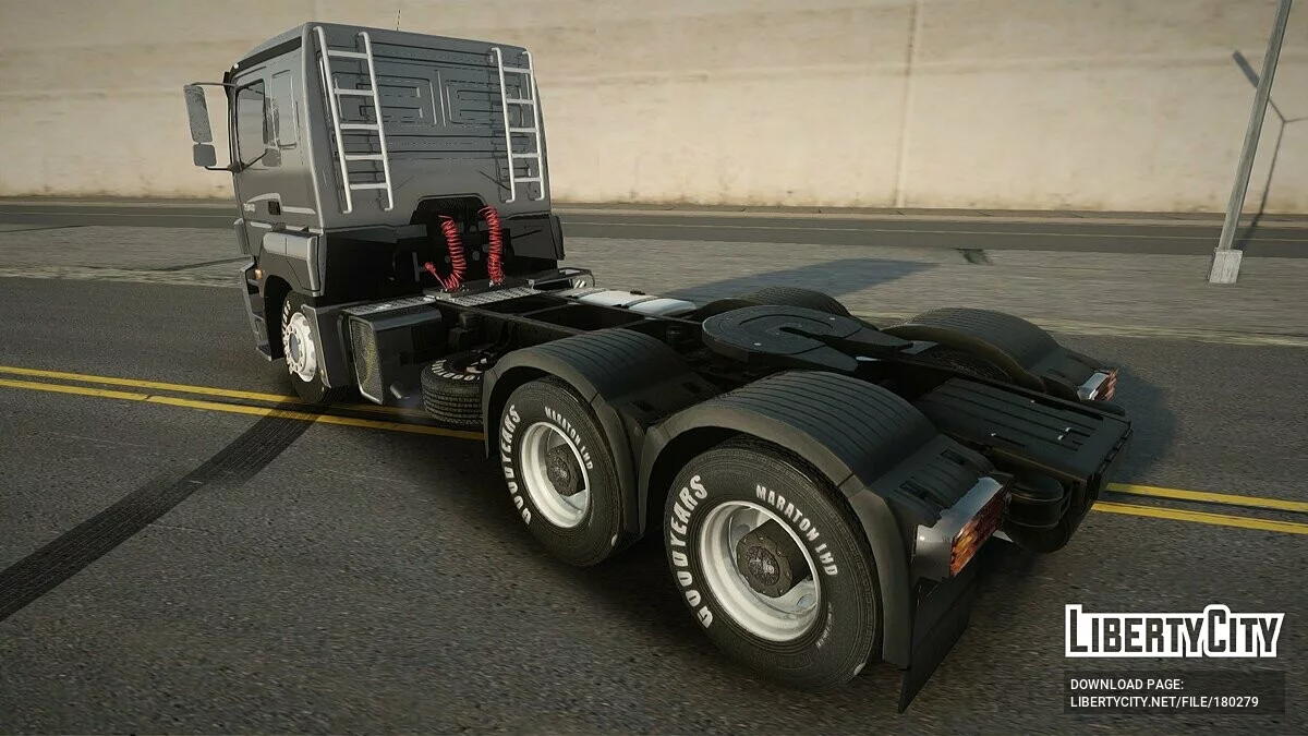 Mercedes-Benz Axor ETS2 / GTA San Andreas