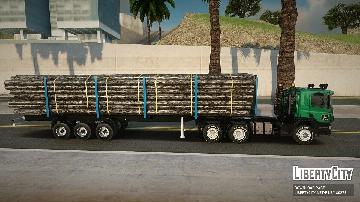 Scania P420 John Deree Krone / GTA San Andreas