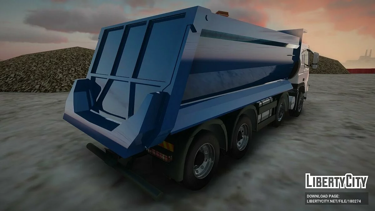Volvo FM 12 8X4 Dumper / GTA San Andreas
