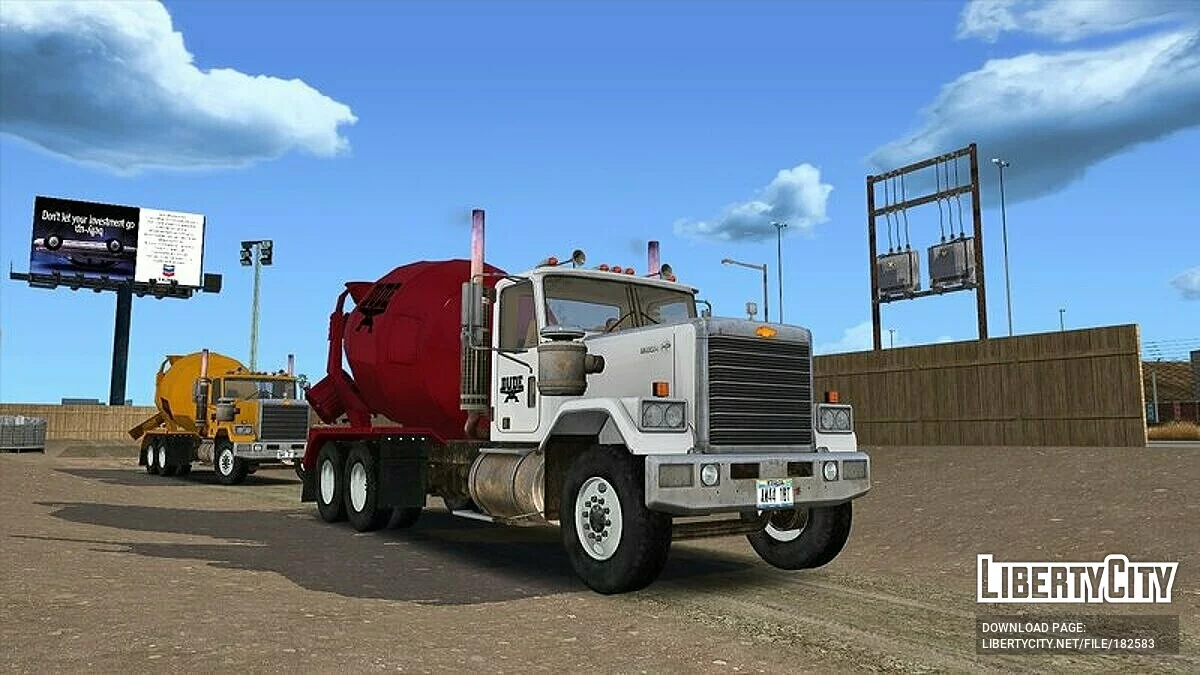 Chevrolet Bison Concrete mixer 1980 / GTA San Andreas