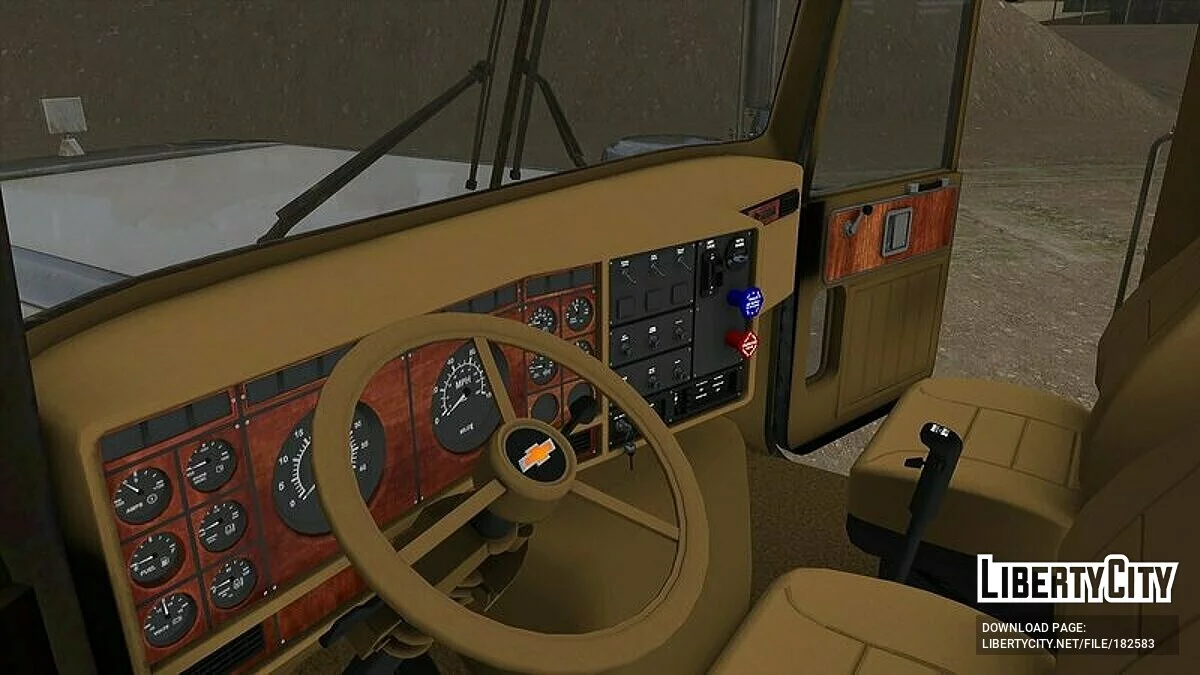 Chevrolet Bison Concrete mixer 1980 / GTA San Andreas