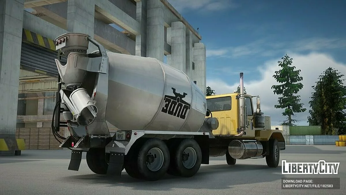Chevrolet Bison Concrete mixer 1980 / GTA San Andreas