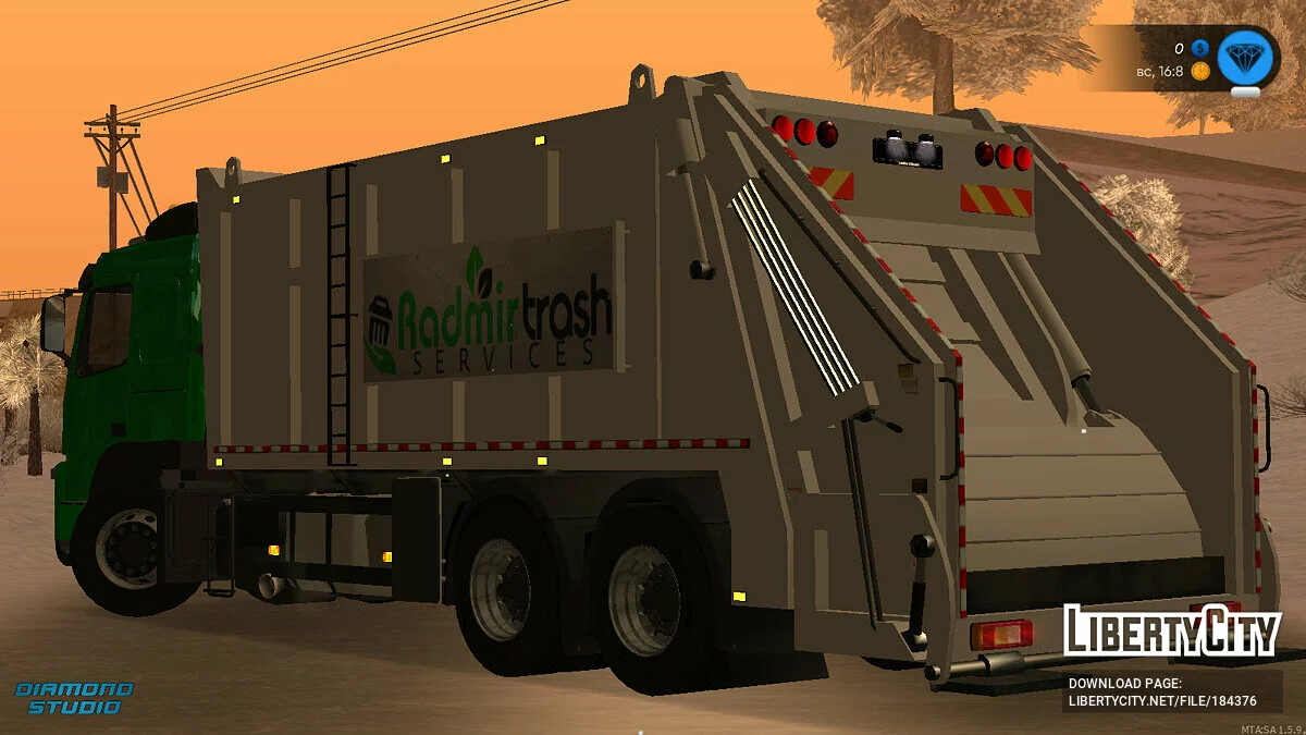 Volvo FM + CCD / GTA San Andreas