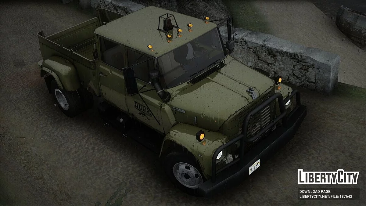 International Harvester Loadstar 1700 Crew Cab 1976 / GTA San Andreas