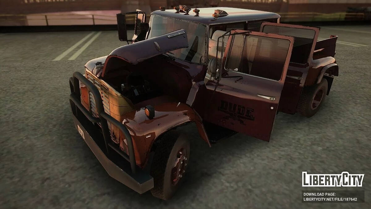 International Harvester Loadstar 1700 Crew Cab 1976 / GTA San Andreas