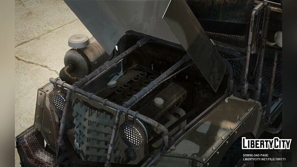 HVY Jeep Apocalypse 6x6 / GTA San Andreas