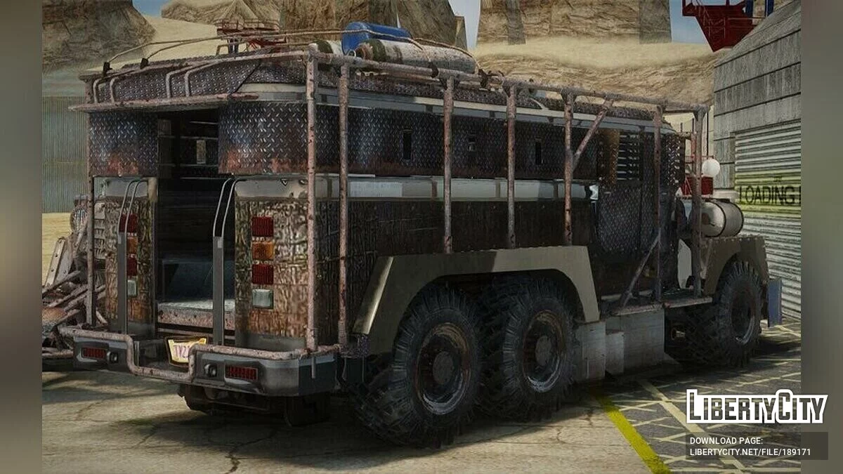HVY Jeep Apocalypse 6x6 / GTA San Andreas