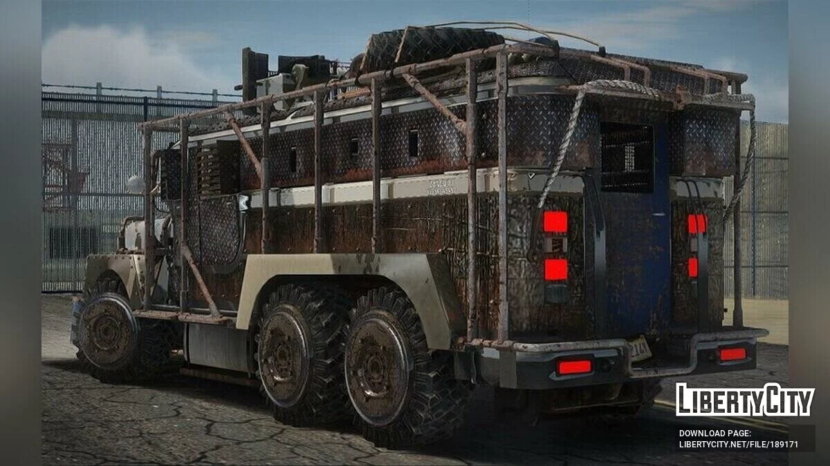 HVY Jeep Apocalypse 6x6 / GTA San Andreas