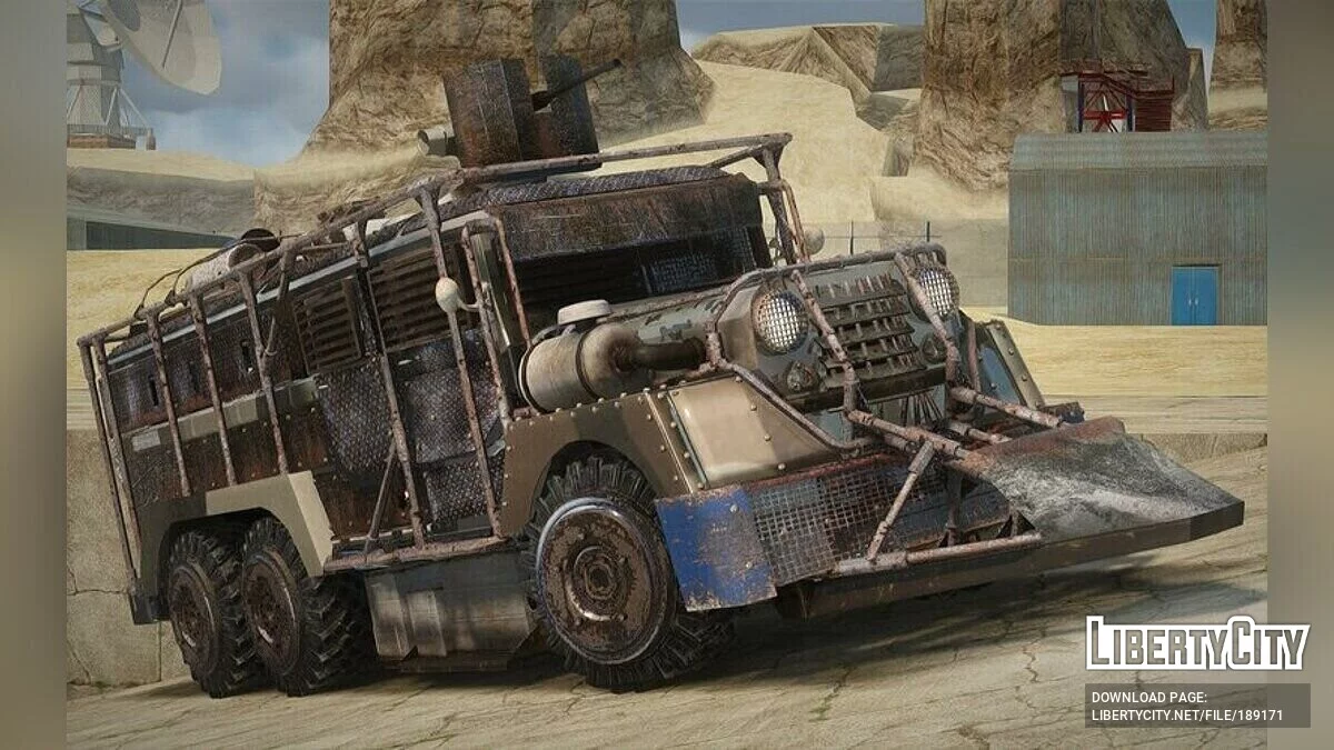 HVY Jeep Apocalypse 6x6 / GTA San Andreas