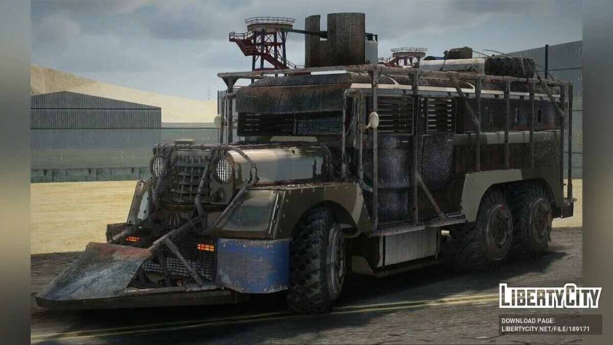 HVY Jeep Apocalypse 6x6 / GTA San Andreas