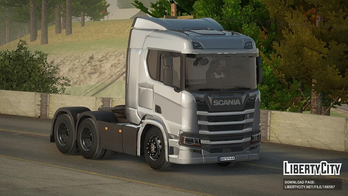 Скачать Scania R730 6x4 для GTA San Andreas