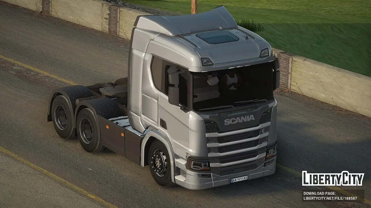 Scania R730 6x4 / GTA San Andreas