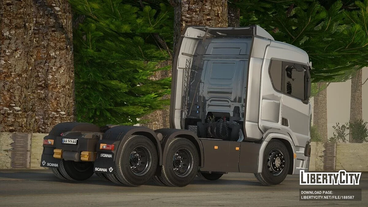 Scania R730 6x4 / GTA San Andreas