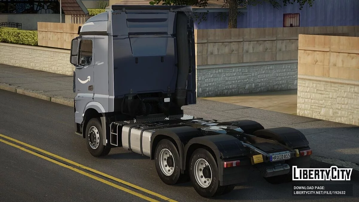 Mercedes-Benz Actros Amazon Delivery / GTA San Andreas