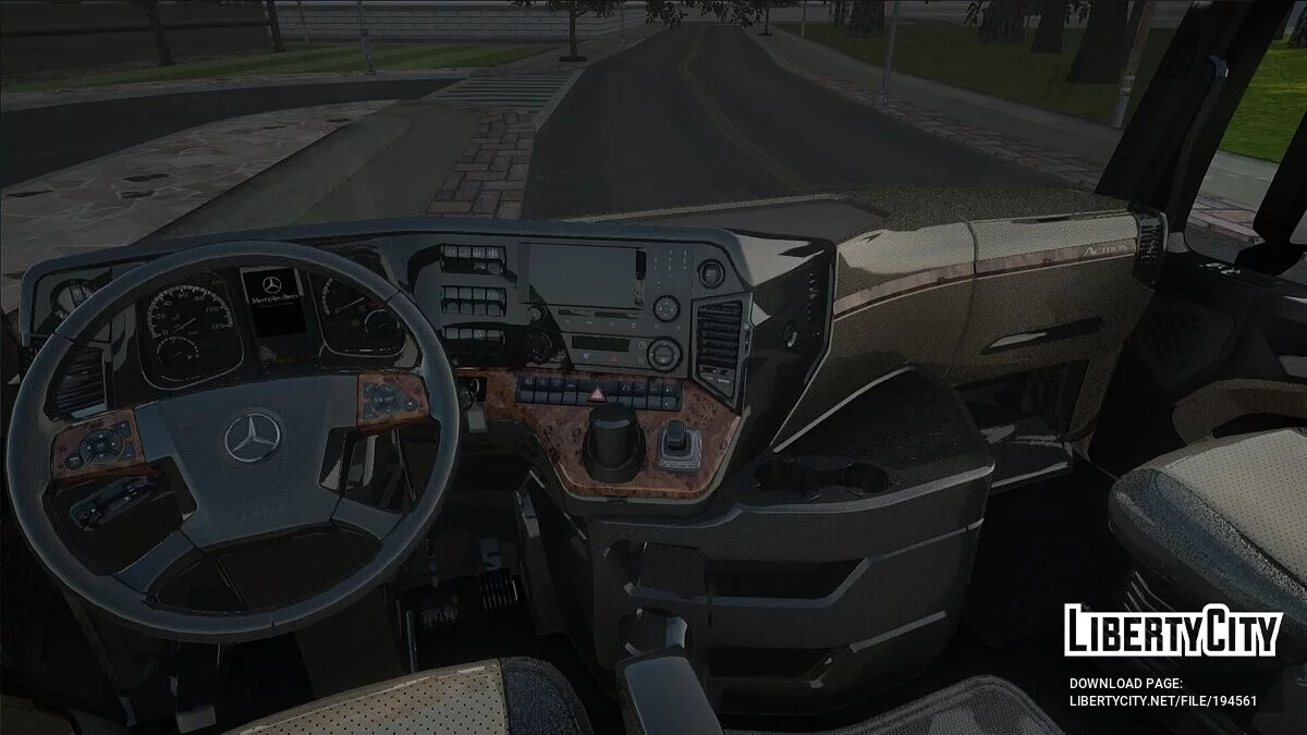 Mercedes-Benz Actros 2016 Black / GTA San Andreas