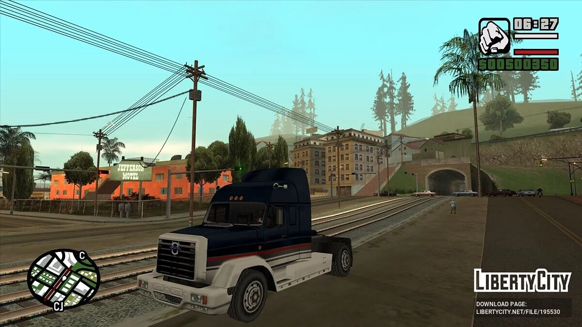 ЗиЛ из игры Дальнобойщики 2 / GTA San Andreas