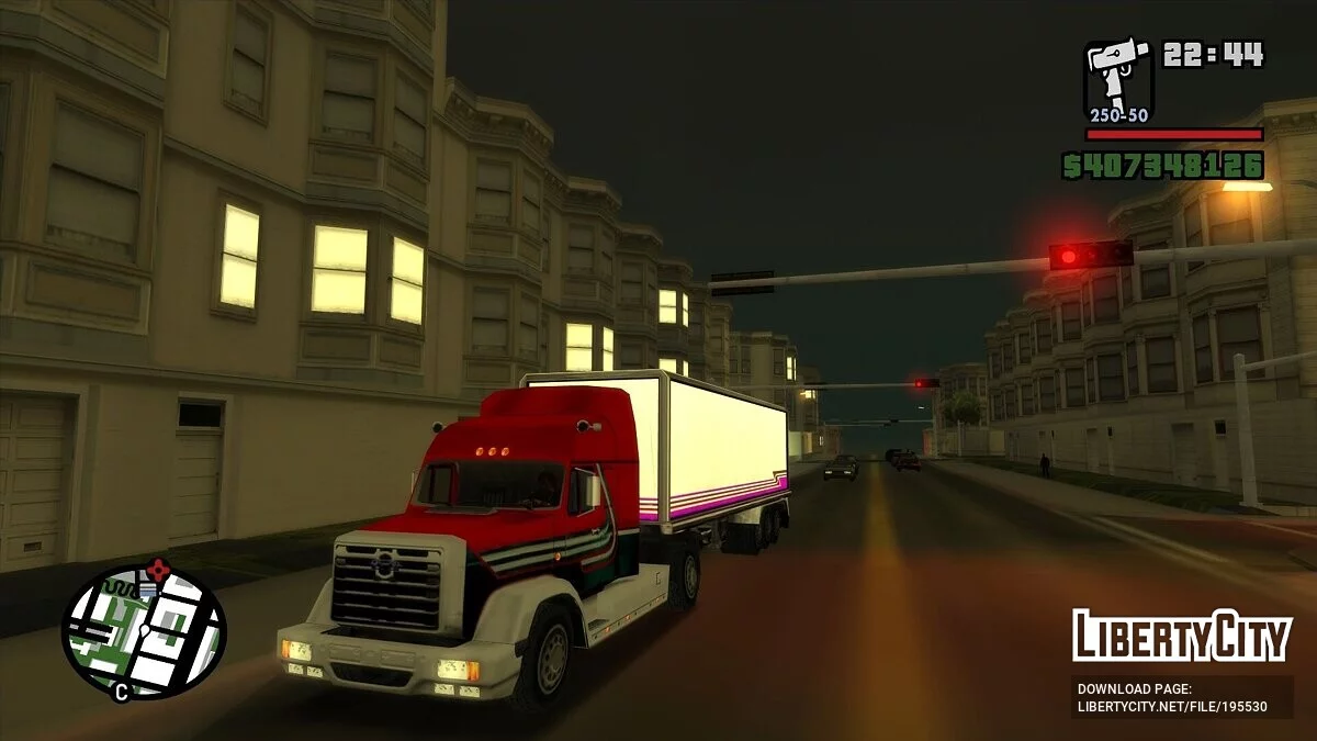 ЗиЛ из игры Дальнобойщики 2 / GTA San Andreas