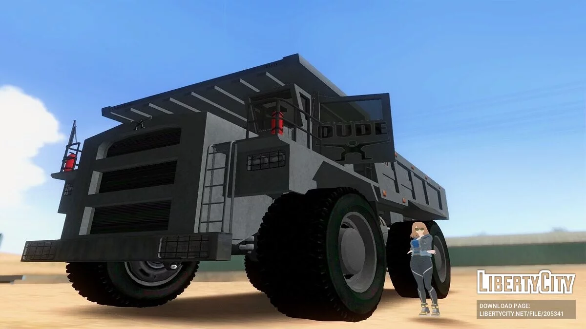 Dude Dumper [HD Unvierse Style] / GTA San Andreas