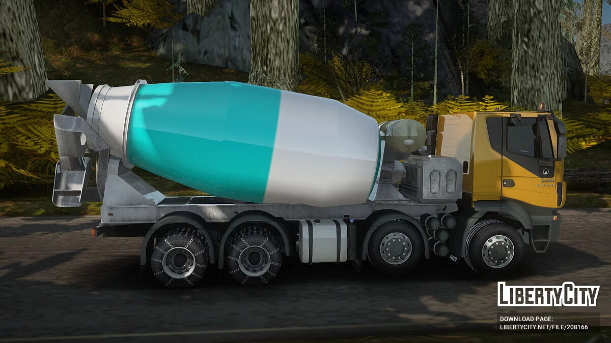 Iveco Trakker 2014 Concrete Snow / GTA San Andreas
