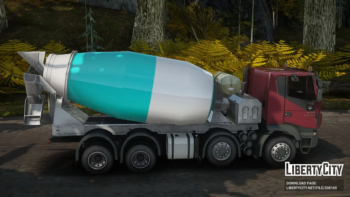 Iveco Trakker 2014 Concrete / GTA San Andreas
