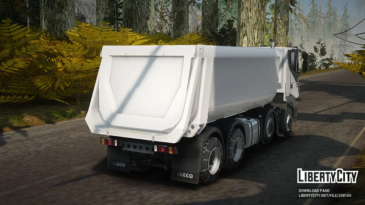 Iveco Trakker 2014 Tipper Snow / GTA San Andreas