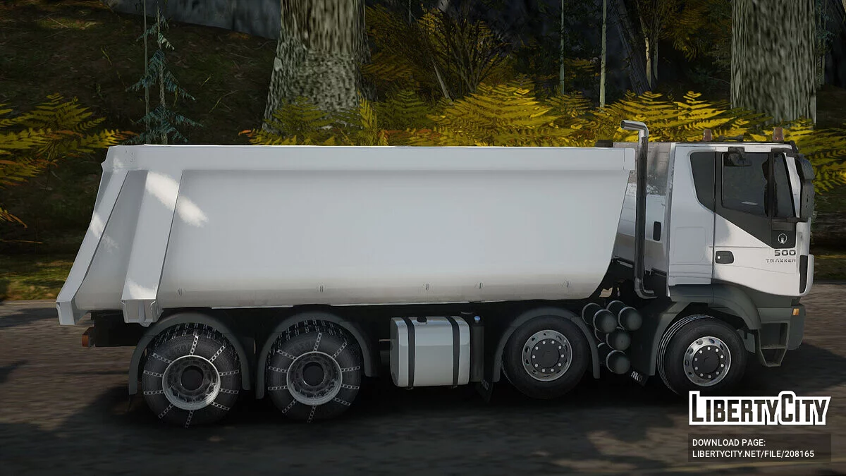 Iveco Trakker 2014 Tipper Snow / GTA San Andreas