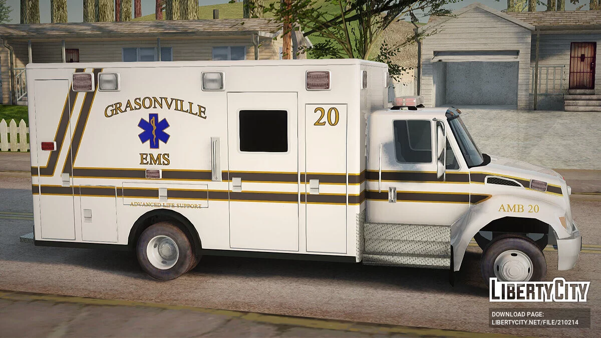 Pierce Commercial Grasonville Ambulance / GTA San Andreas