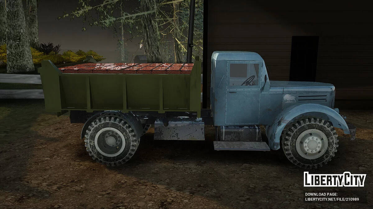 МАЗ 200 из Farming Simulator 2013 / GTA San Andreas
