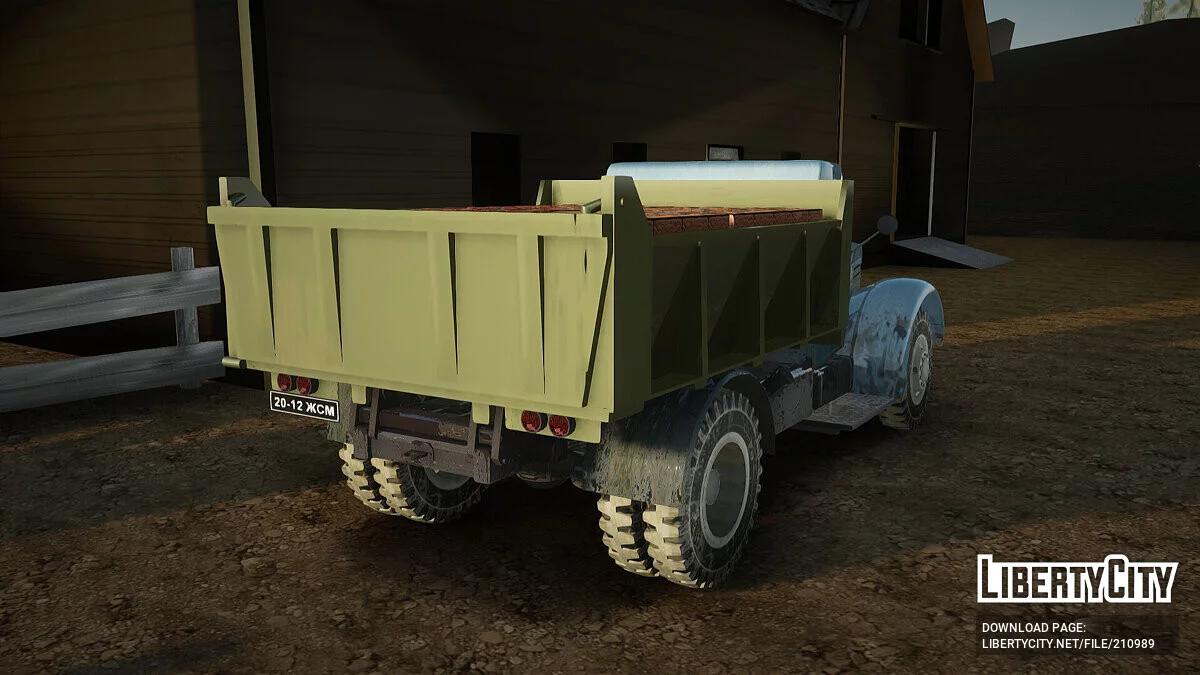 МАЗ 200 из Farming Simulator 2013 / GTA San Andreas